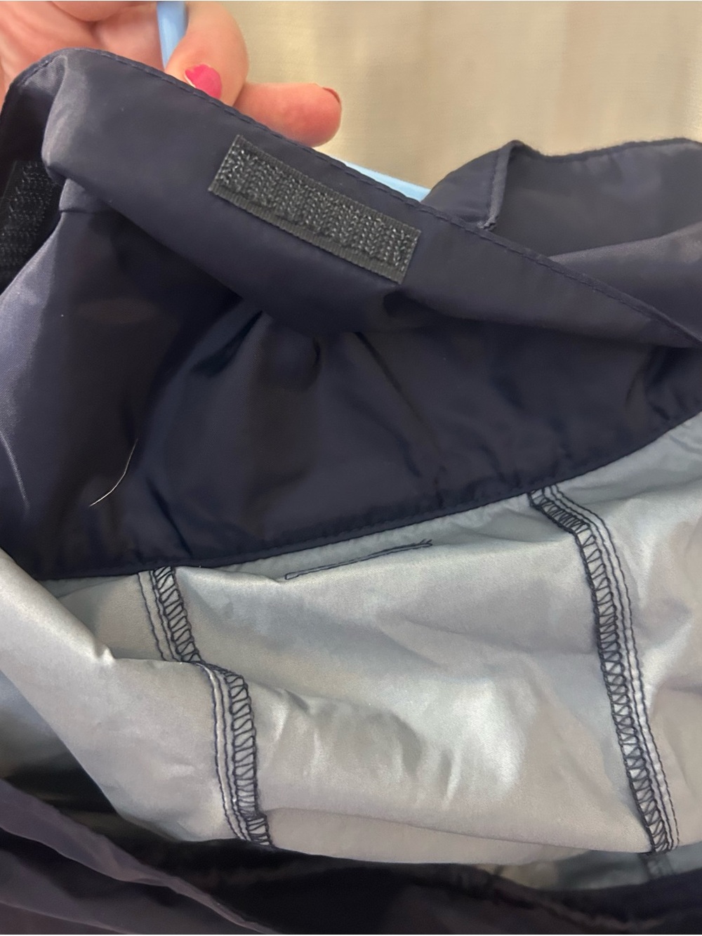 Columbia Womens Switchback I|I Waterproof Rain Jacket Navy Blue Size L - Picture 8 of 9
